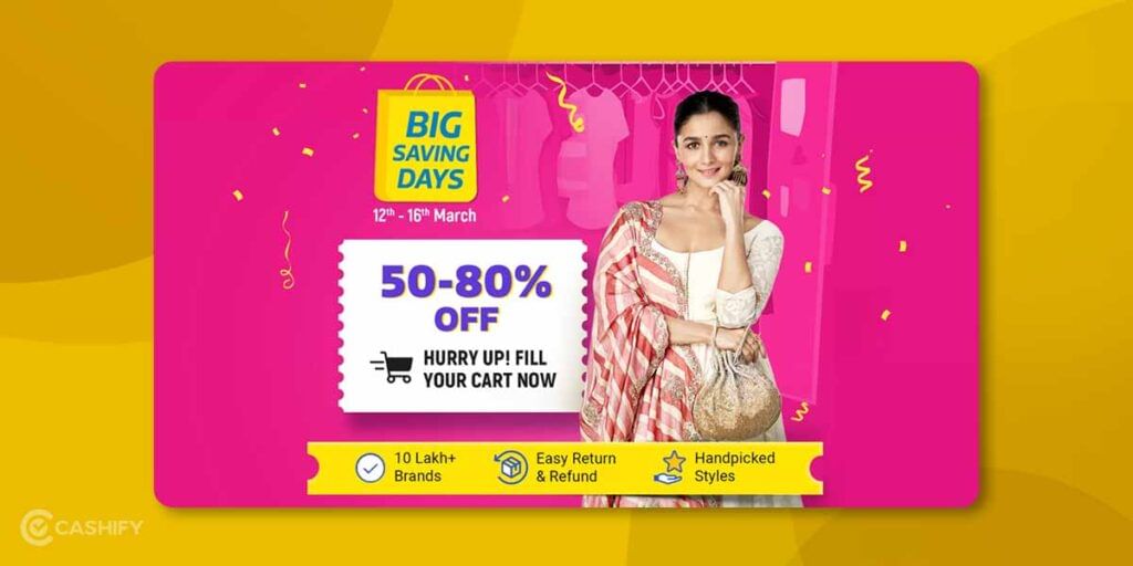 flipkart fashion sale