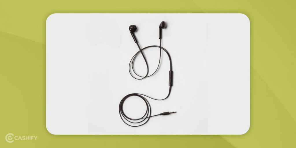 wired earbuds type of earphone