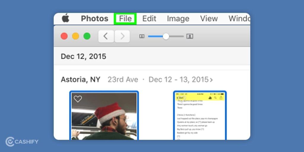 Click file