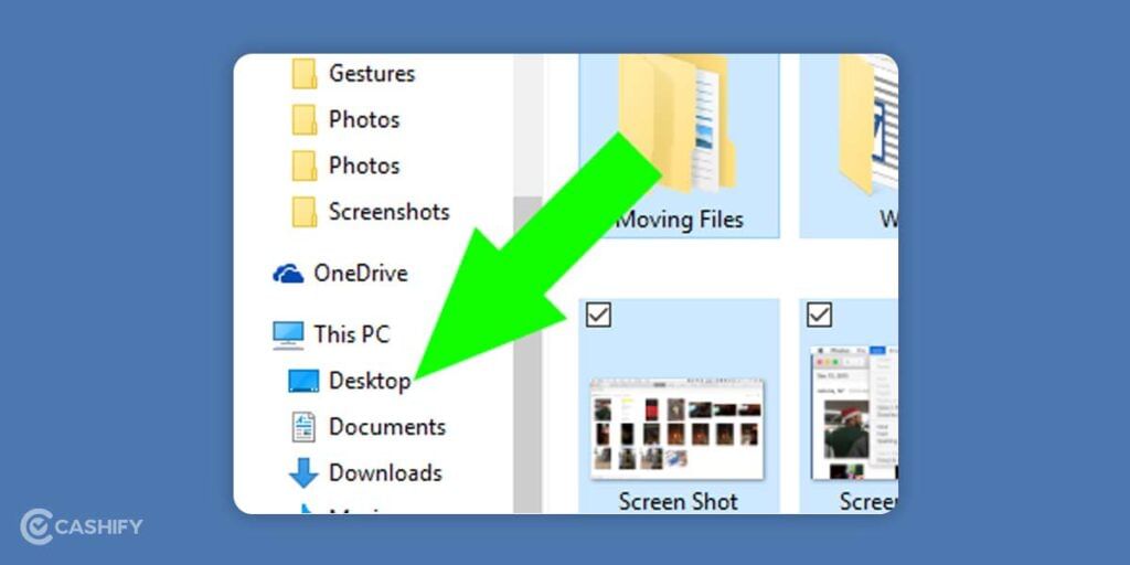 Drag all these Files to desktop icon