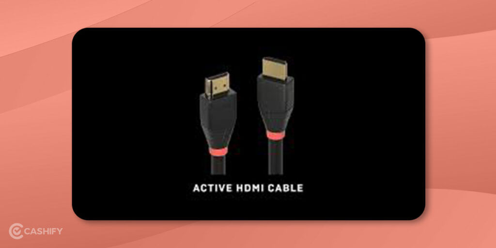 Why do you need an active cable