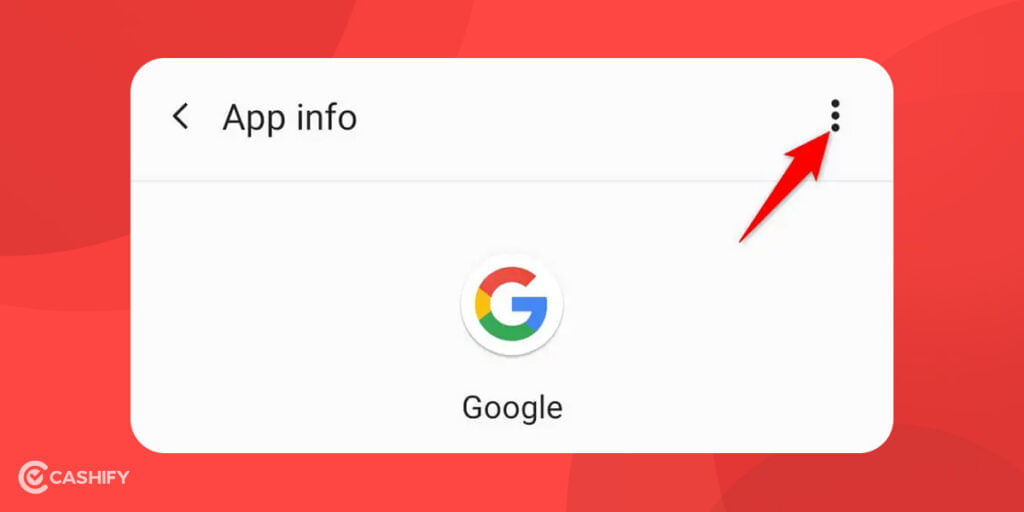 uninstall google app updates