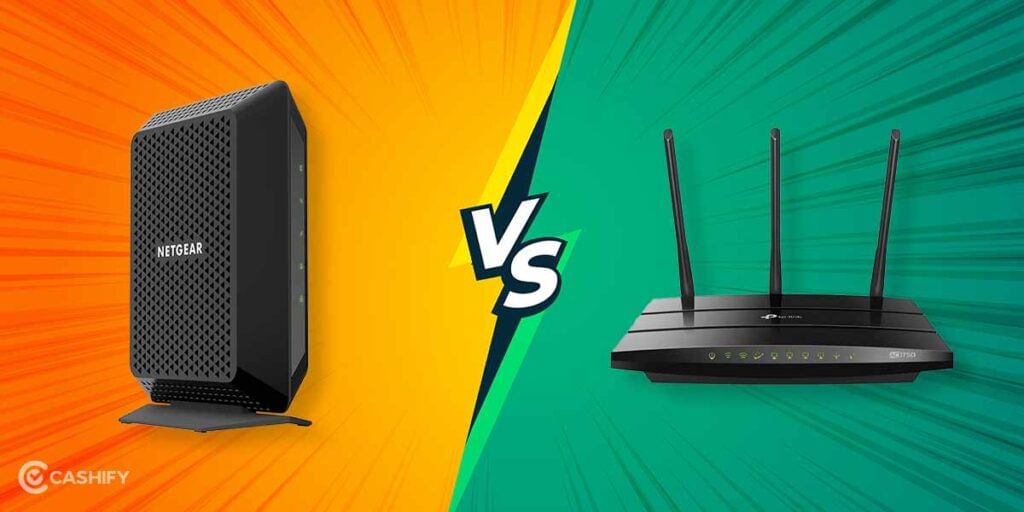 How's a router different from a modem?