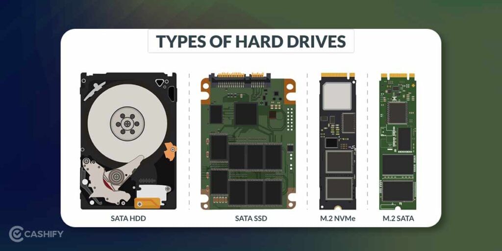 types of hard drives hdd vs ssd