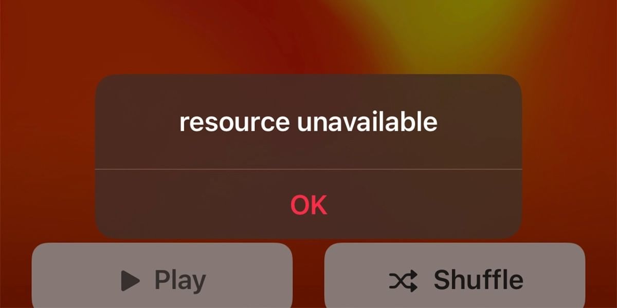 Apple Services Unavailable
