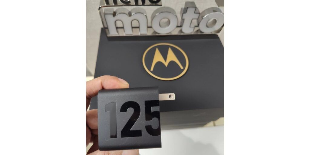 125w motorola charger