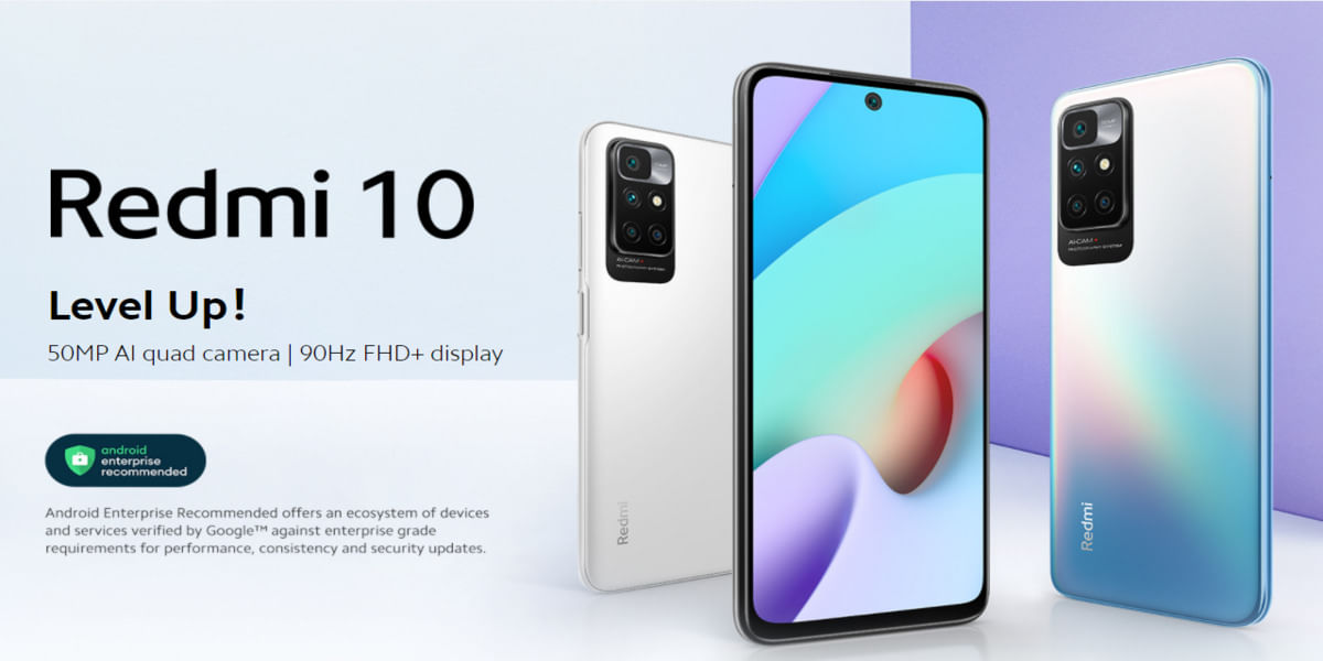 Redmi 10 Will Go on Sale Today at 12 Noon: Price, Specs