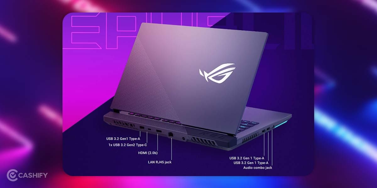 Asus ROG Strix G17 Ports