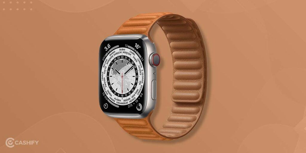 titanium apple watch