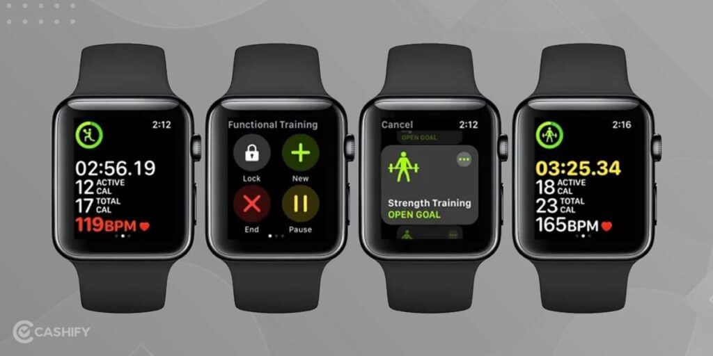 fitness tracking modes apple watch