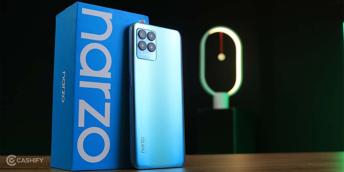 Realme Narzo 50 box contents