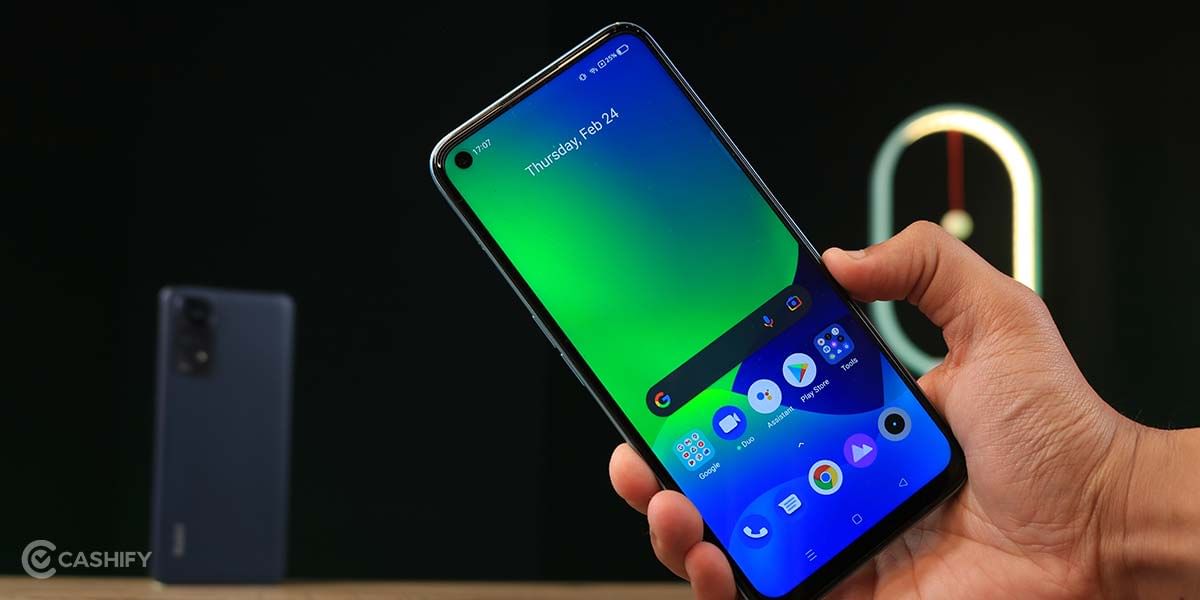 Realme Narzo 50 display