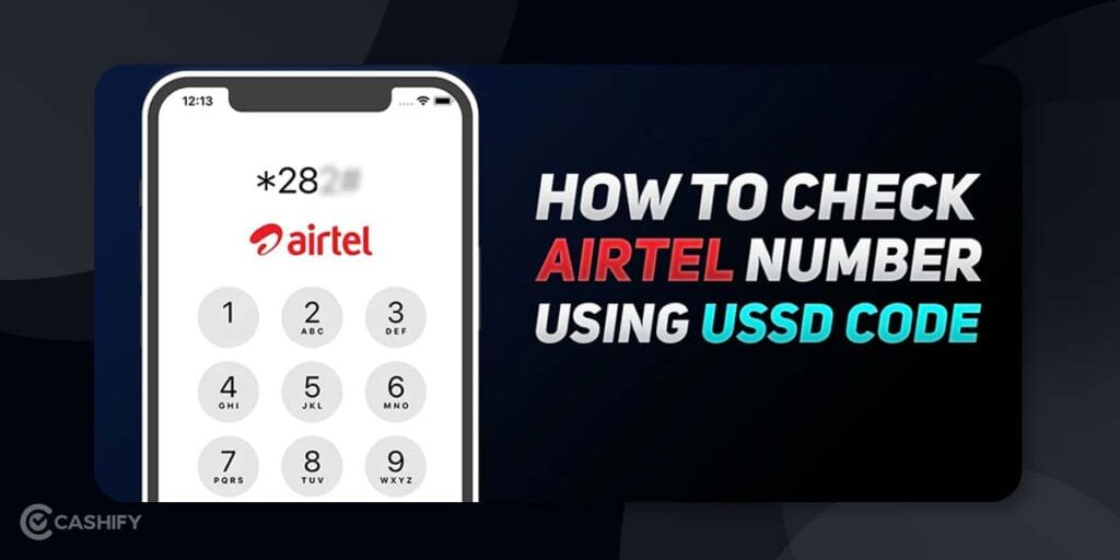 how to check airtel number