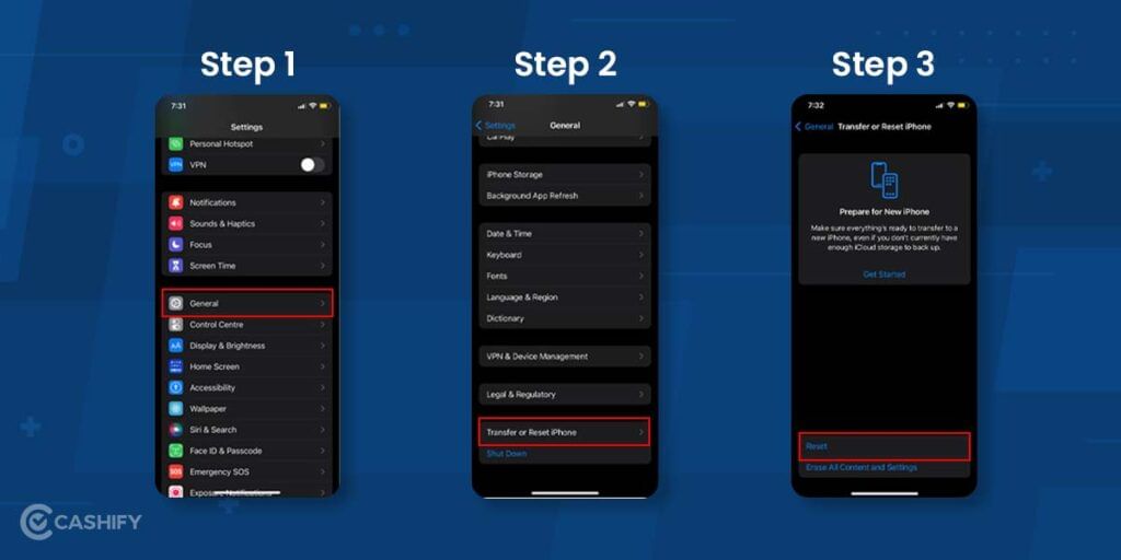 Factory reset or format your Apple phone