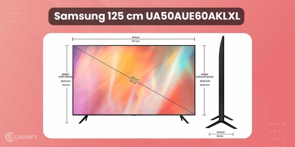 Samsung 125 cm UA50AUE60AKLXL
