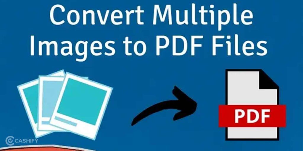 how to make image based pdf