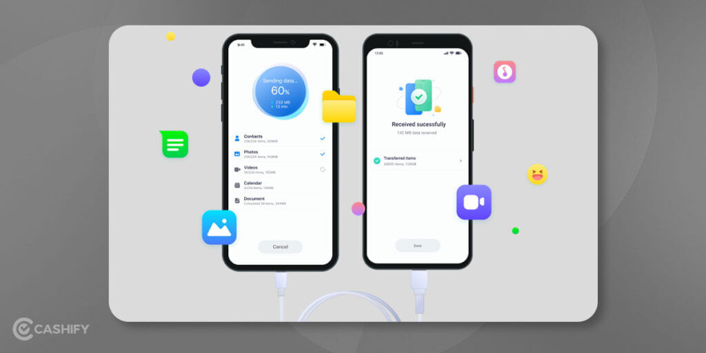 transfer contacts from Android to iPhone and vice-versa