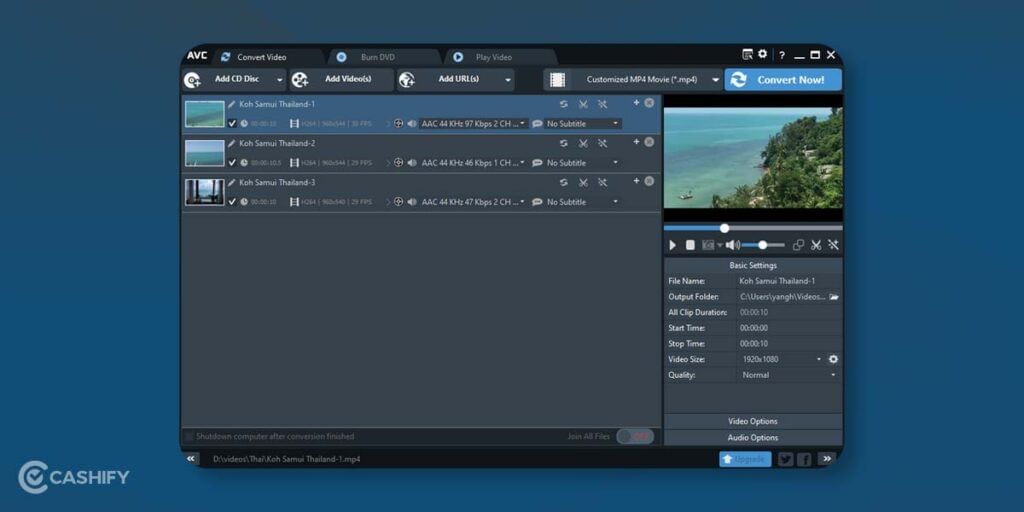 Best free video converter: Any video converter
