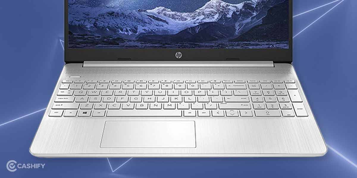 HP 15s Keyboard and Trackpad