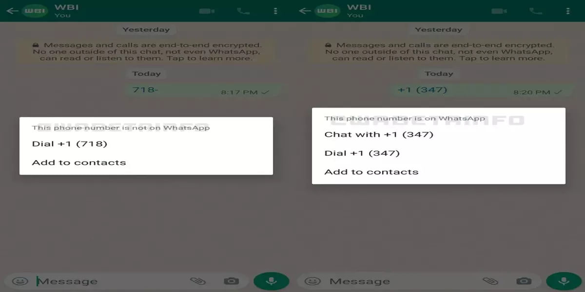 WhatsApp Beta for Android features