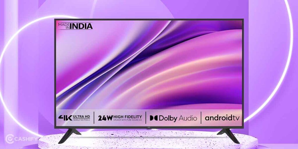 Acer 146 cm (58 inches) XL Series Ultra HD Android Smart LED TV