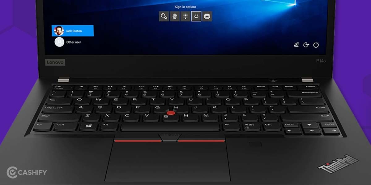 Lenovo ThinkPad P14s Keyboard and Trackpad