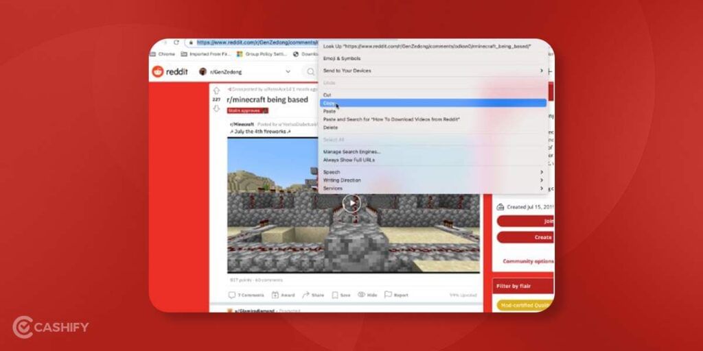 Copy Option