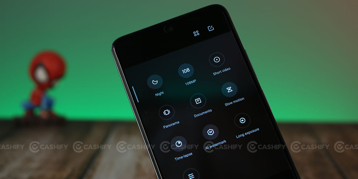 Xiaomi Redmi Note 11 Pro Camera modes
