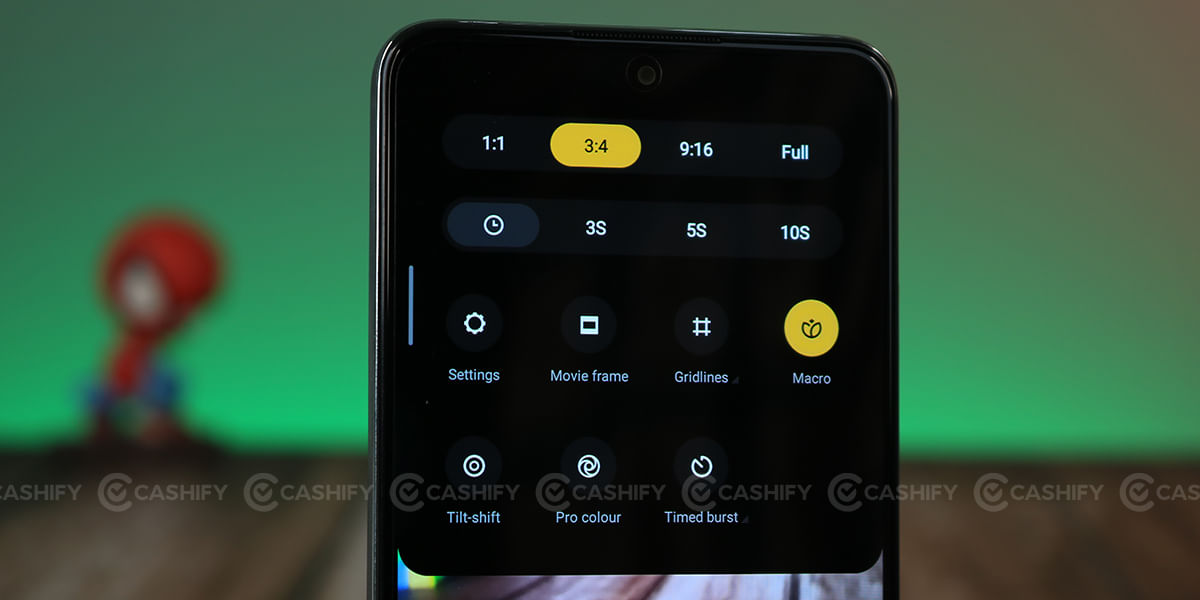 Xiaomi Redmi Note 11 Pro Camera app