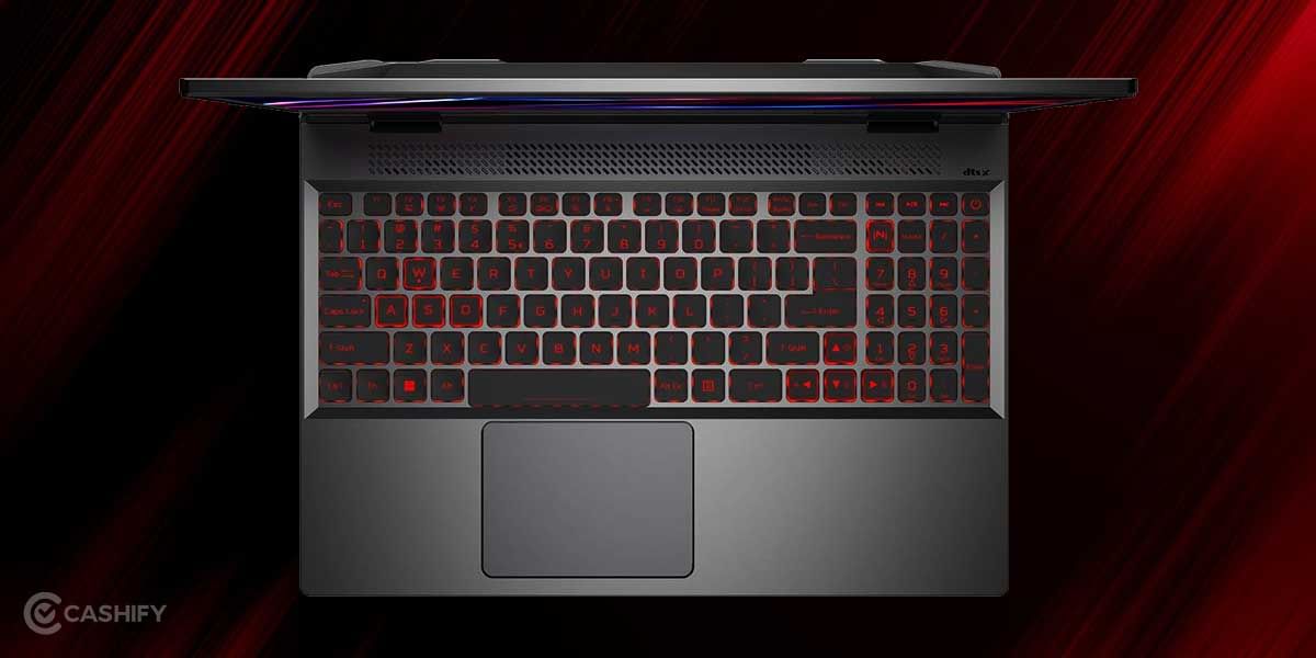 Acer Nitro 5 Keyboard and Trackpad