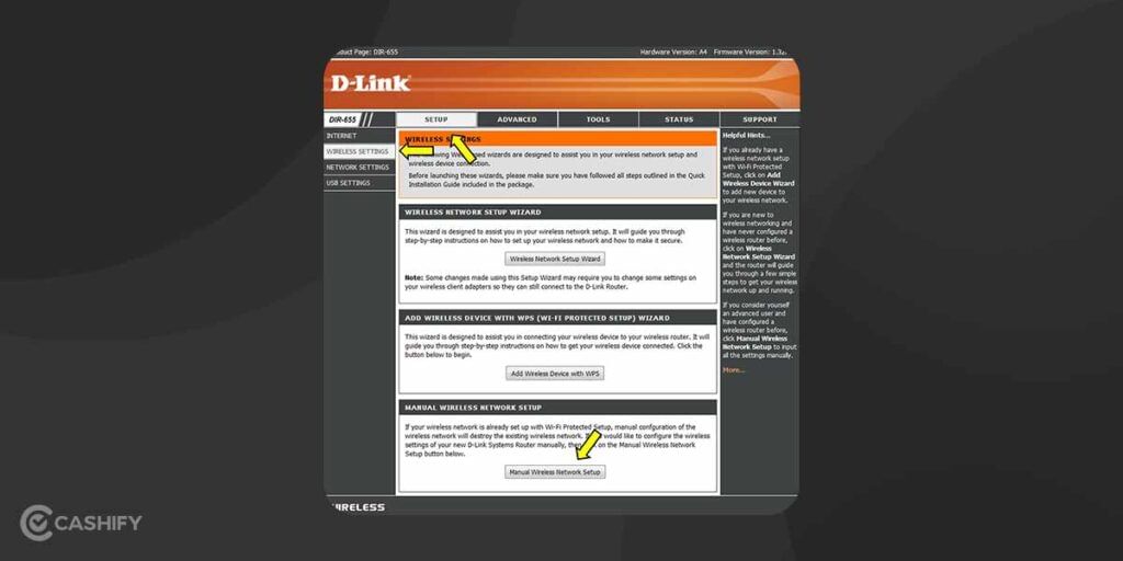 WLAN Settings
