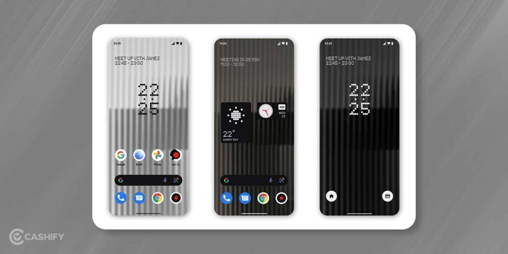 Nothing os features
