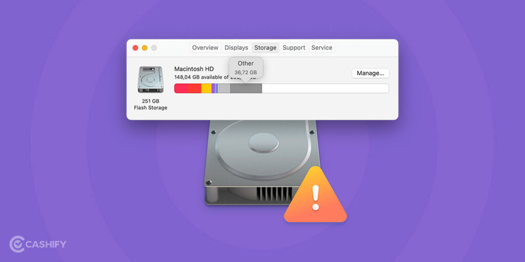 other storage on Mac