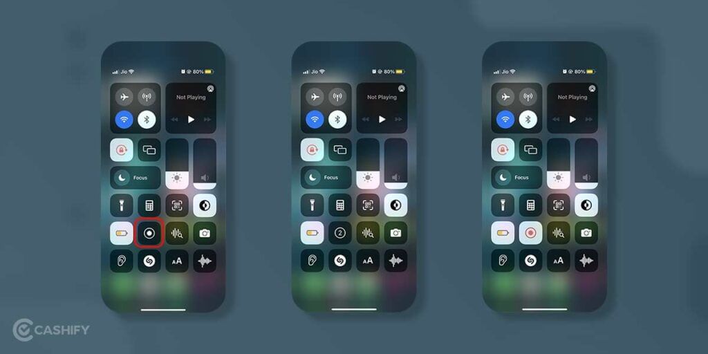 screen recording on iPhone