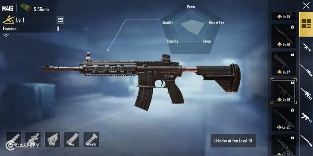 Gun Choice BGMI gun recoil control