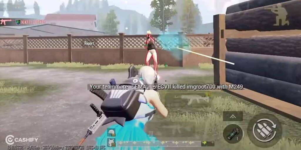 Changing stances crouching