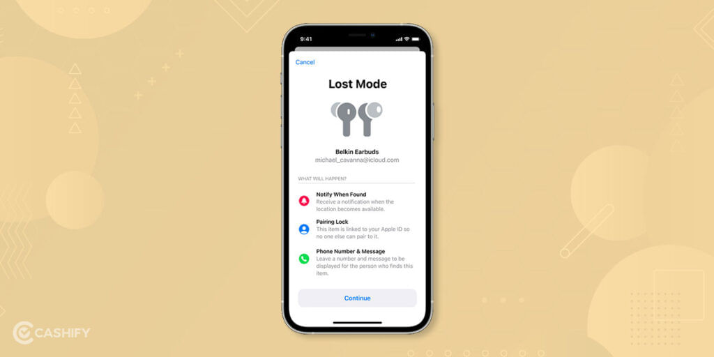 Tracking AirTags from iPhones
