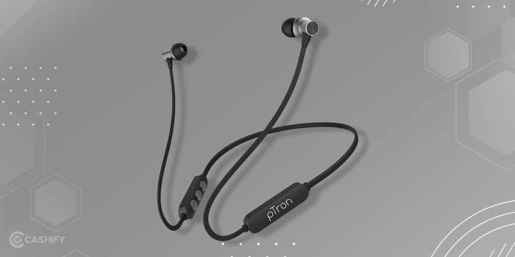 pTron Bassfest Plus Magnetic In-Ear Bluetooth 5.0 Wireless Earphones