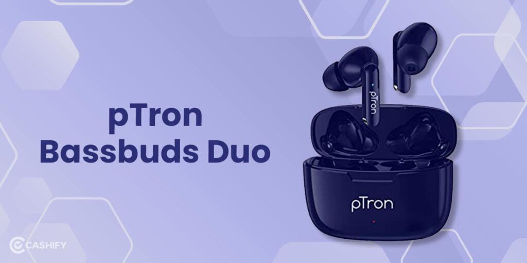 pTron Bassbuds Duo New Bluetooth 5.1