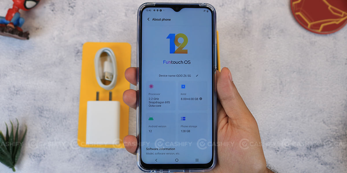 iQOO Z6 5G Software and UI review