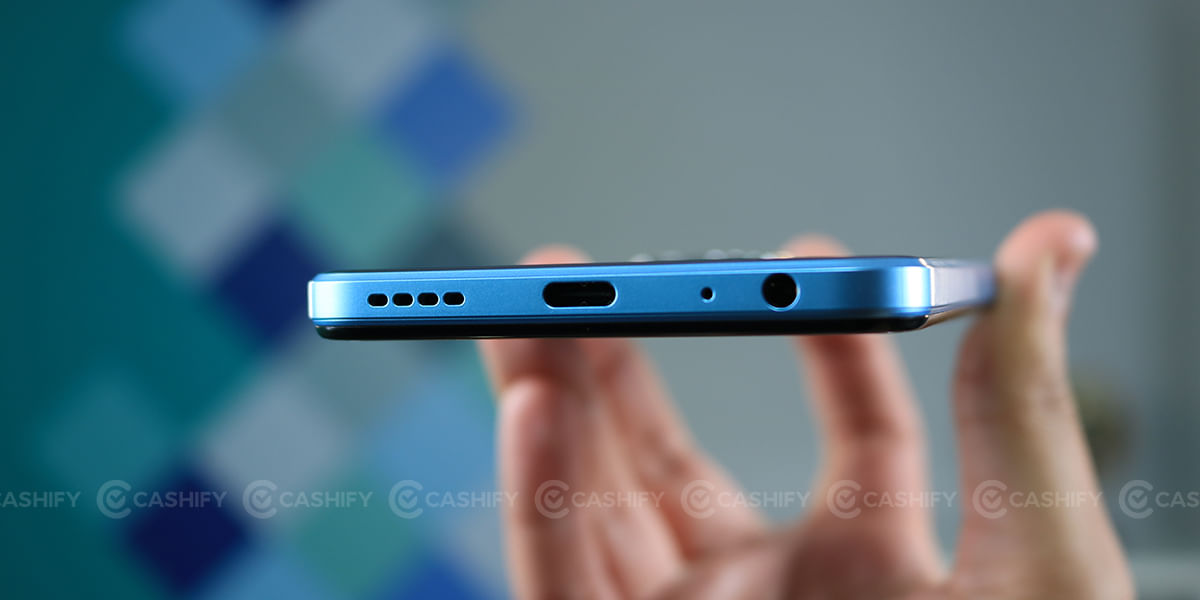 iQOO Z6 5G bottom side