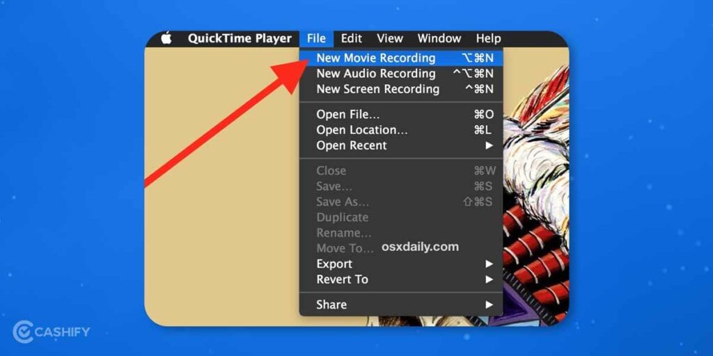 how to screen record on iPhone using Mac