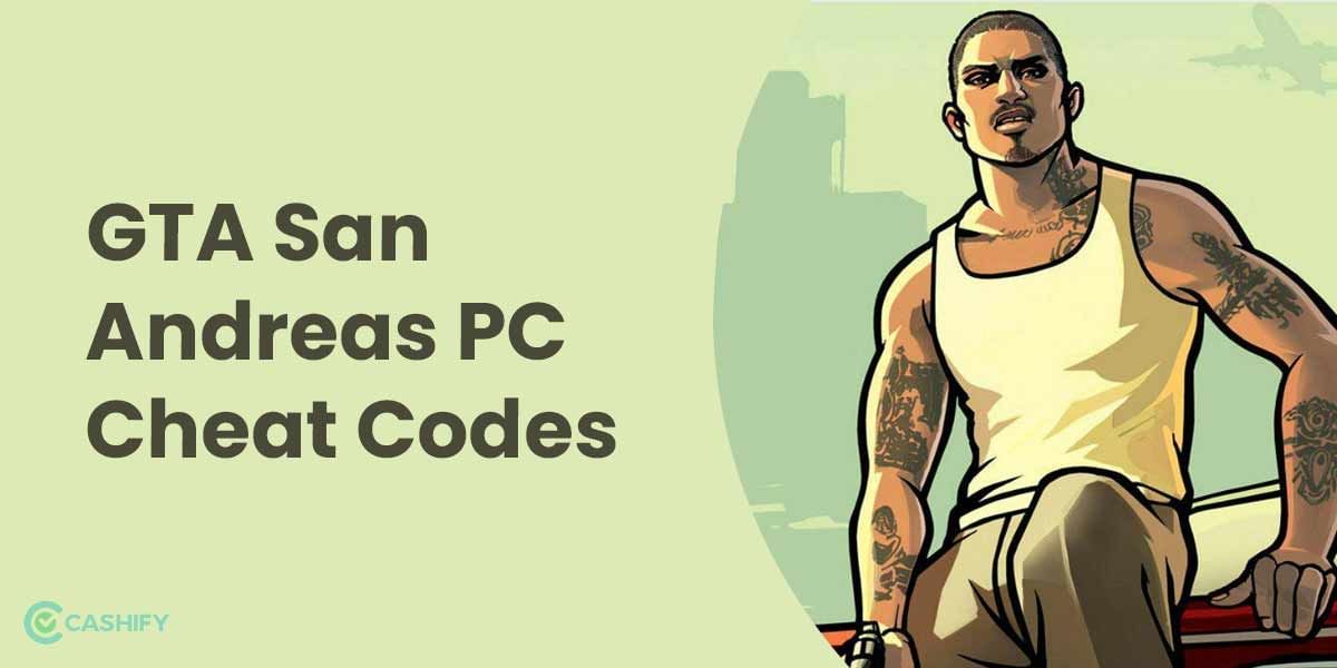 GTA San Andreas PC Cheat Codes Featured Image