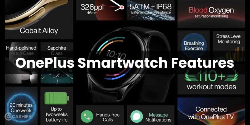 oneplus smartwatch features
