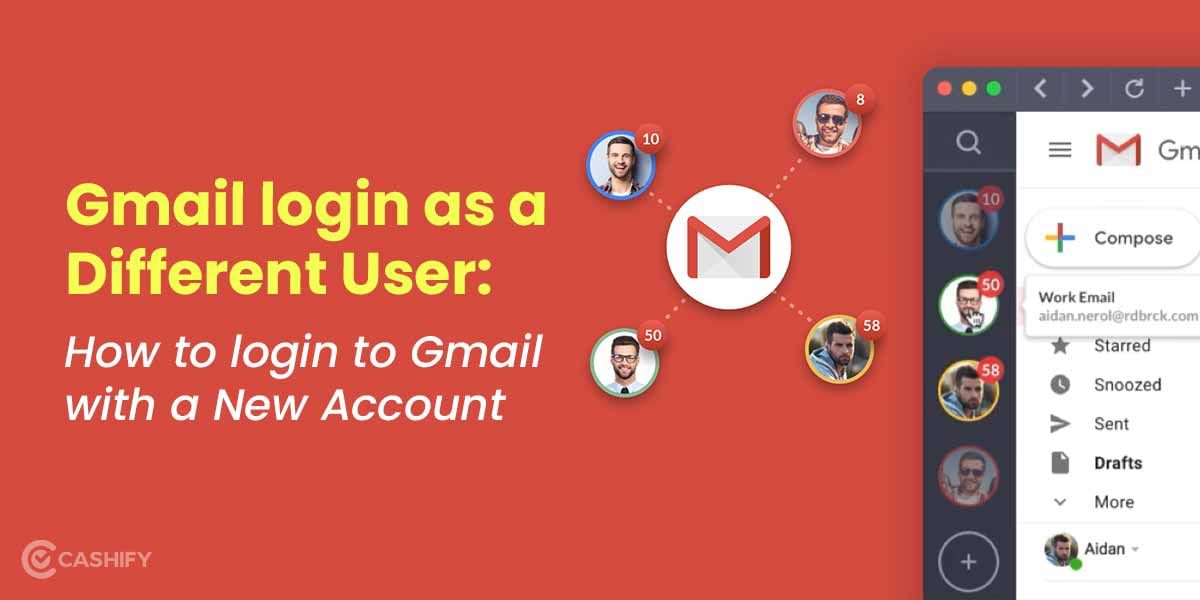 Gmail login as different user: How to login to Gmail with new account