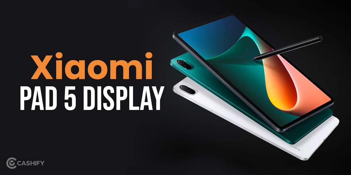 Xiaomi Pad 5 Display