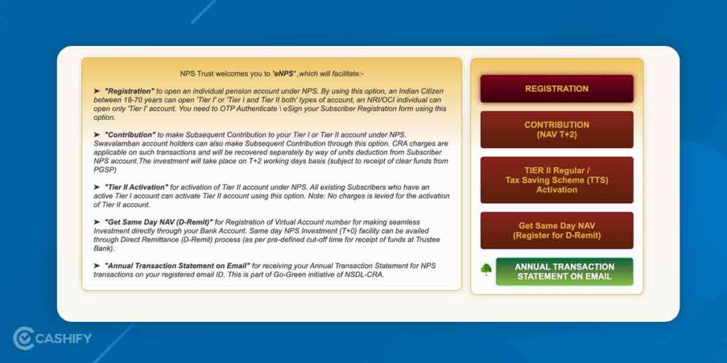 Step to apply for pran number online