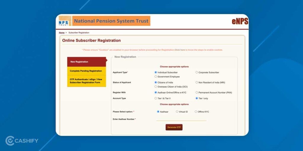 Pran number application using aadhar card