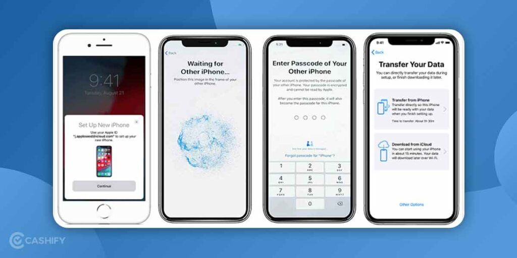 transfer data from iPhone to iPhone