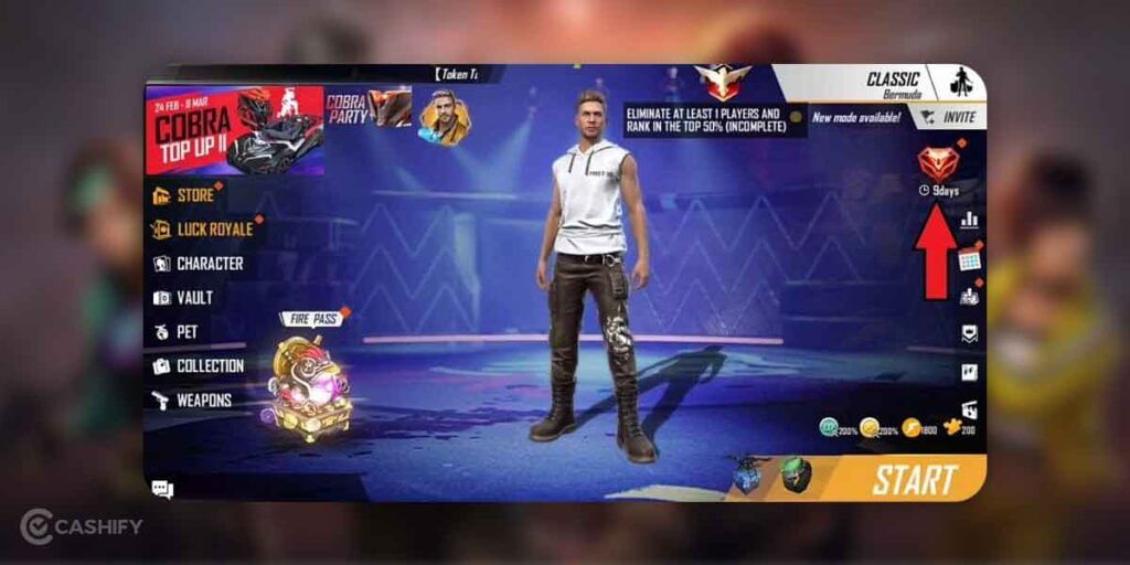 Shirou Best Free Fire MAX characters